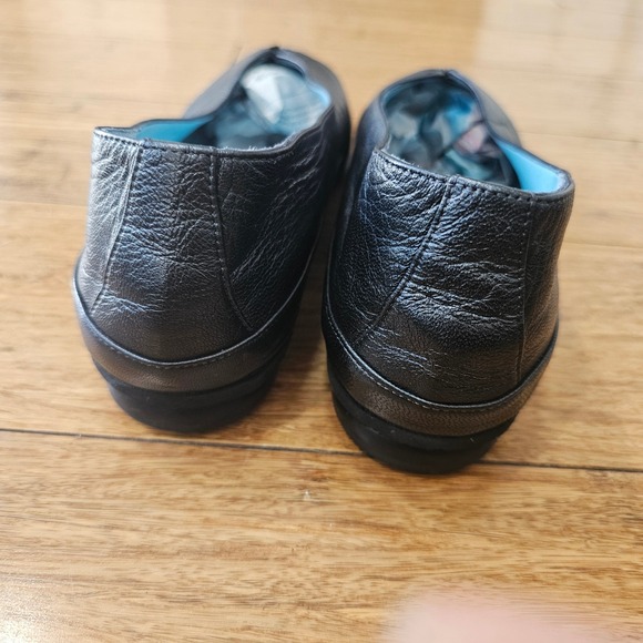 Thierry Rabotin Grace Leather Flats Women 39.5 Black US Size 9.5 - Picture 7 of 8